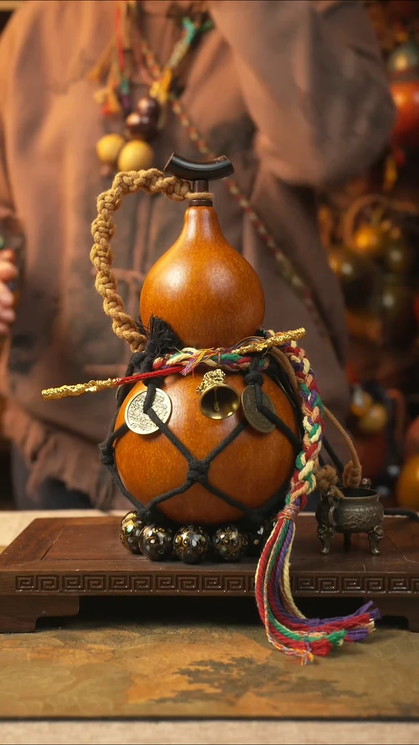 144大漆一物一拍记葫堂出品【不带手串】