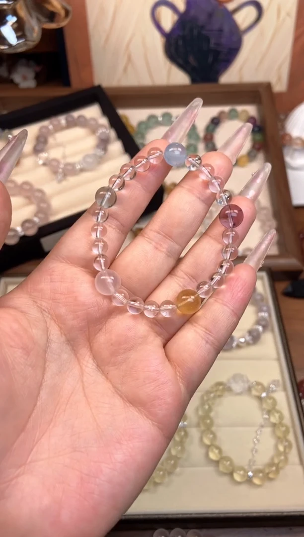 【闪购商品】水晶手链未镶嵌白水晶