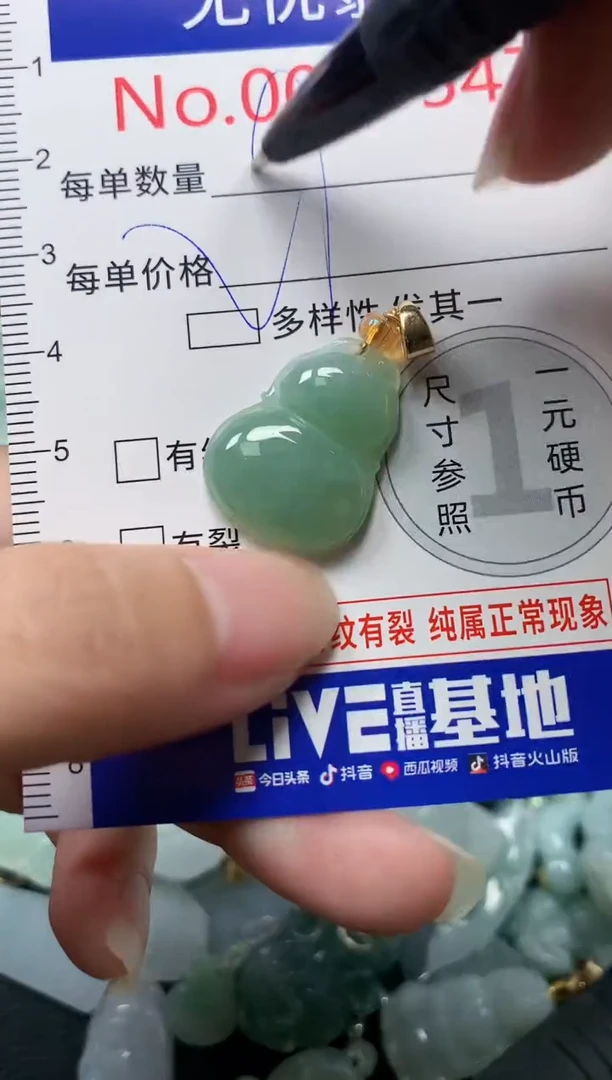 颈饰未镶嵌翡翠1547