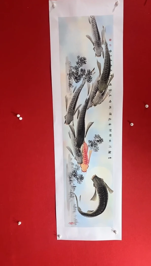 【闪购商品】国画NYQ雷牛云勤老师作品