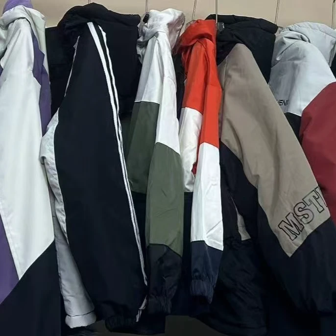 【101-109款】儿童春秋款外套2025时尚年新款防风拼接户外