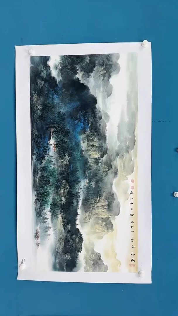 国画王夫怀-四尺-2564f0083-春原