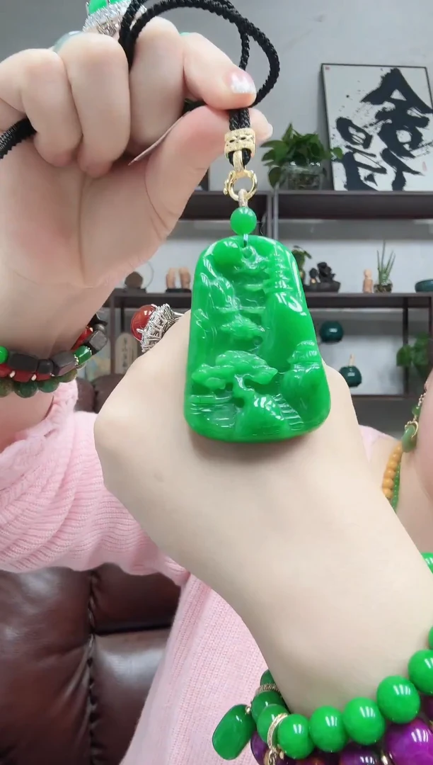 非金属无176编号山水牌