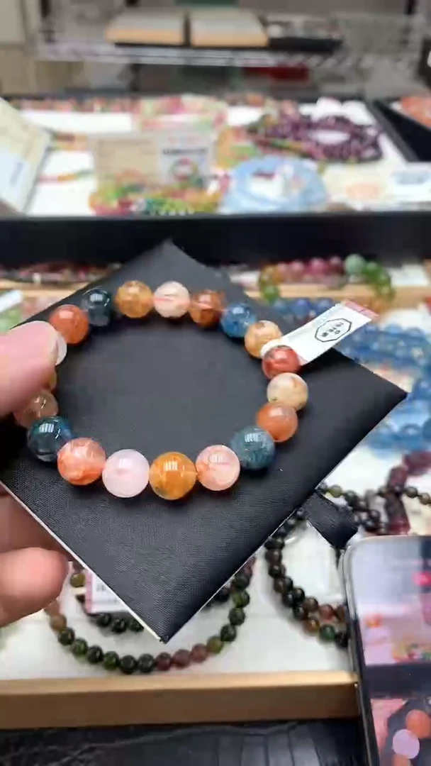 【闪购商品】水晶手链银S925镶嵌手链46