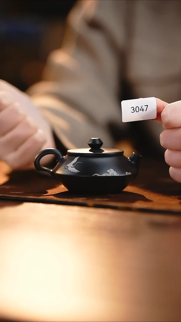 雲梦茶器紫陶茶壶3047