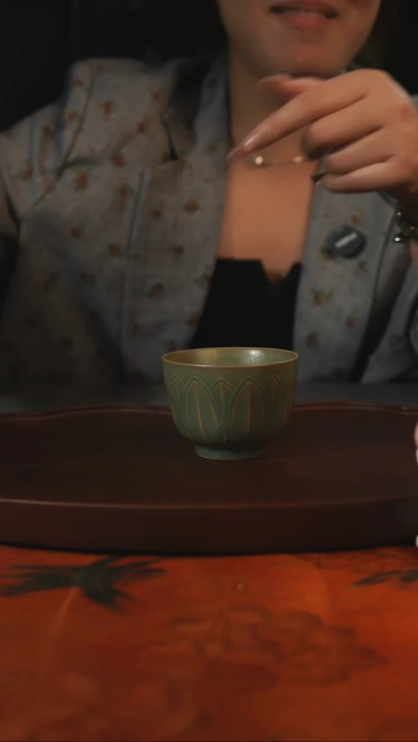 杯子行**疆柴烧全品一级 汝州原产地原矿仿古老釉