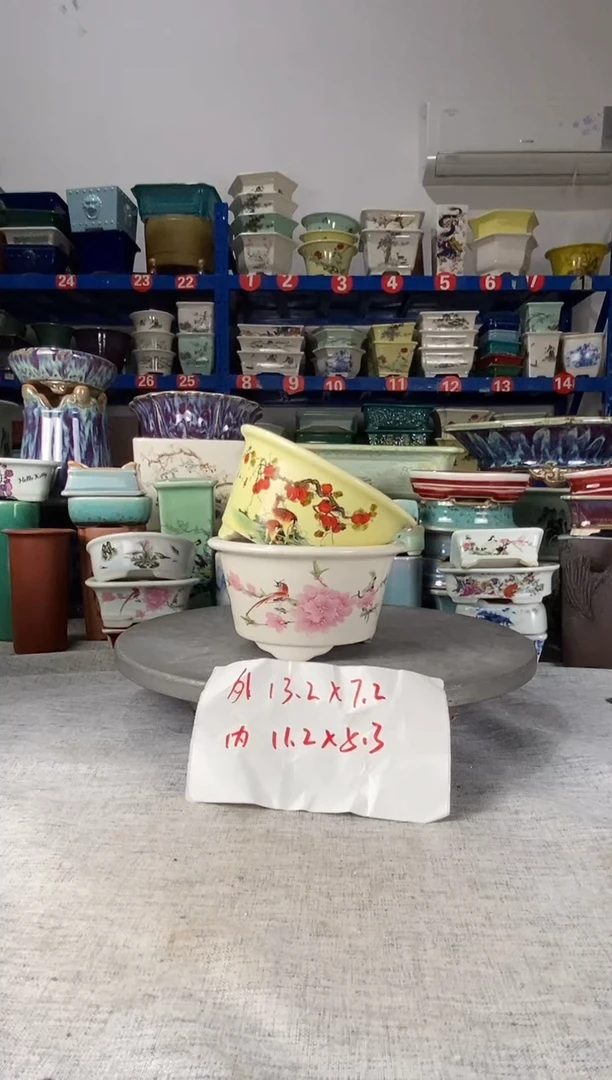 11623两只花盆花盆