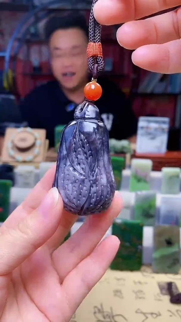 和田玉未镶嵌挂件10