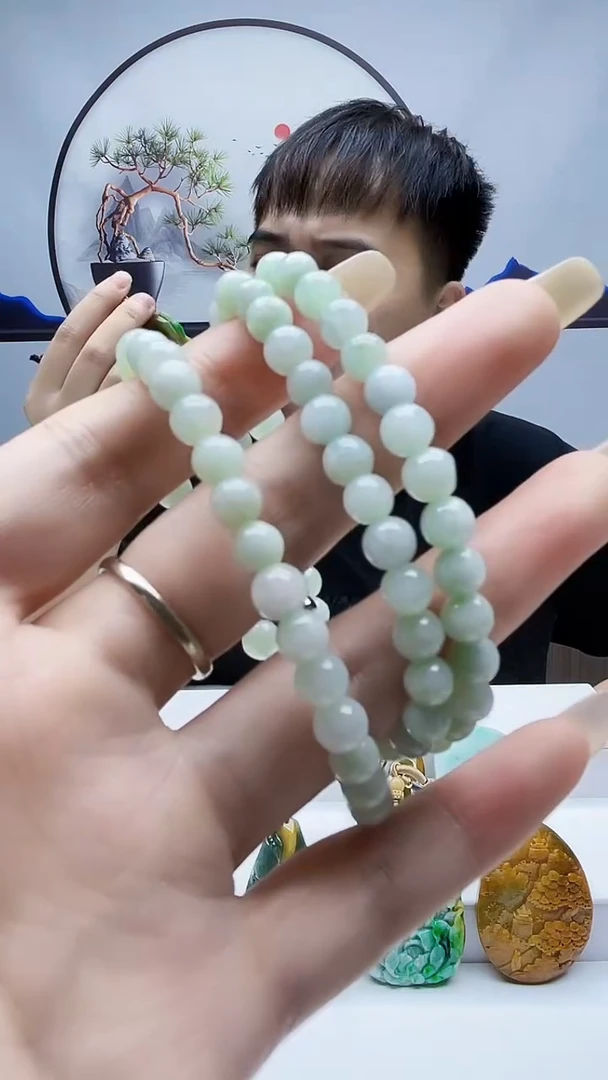 未镶嵌定制翡翠毛货挂件10