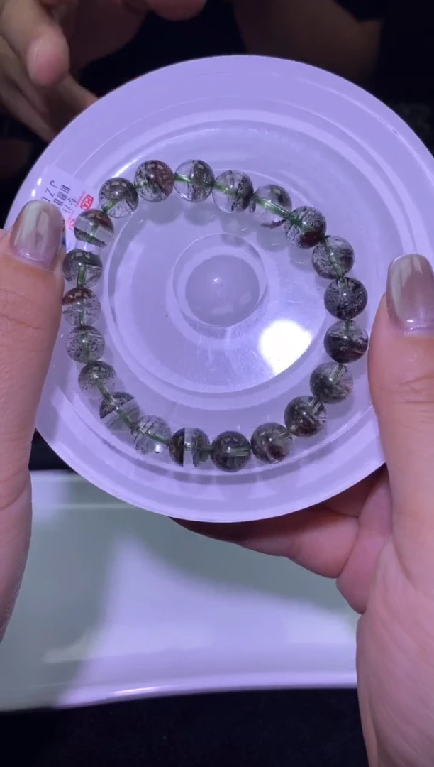 未镶嵌手链水晶绿幽灵-A15-多样性发其一