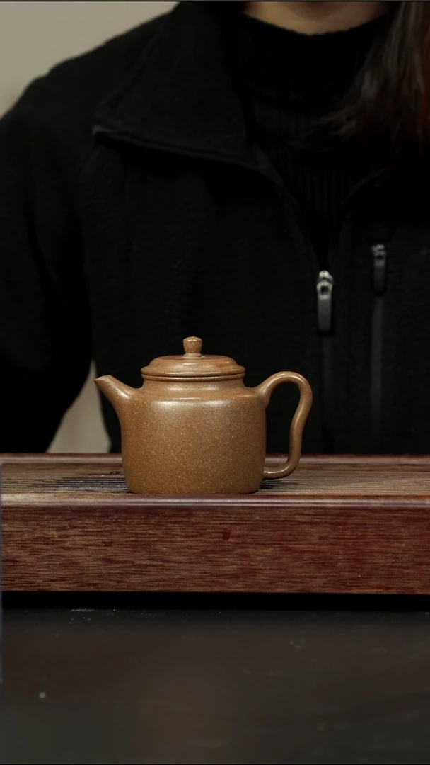 茶壶紫砂芝麻绿 汲直 180cc左右