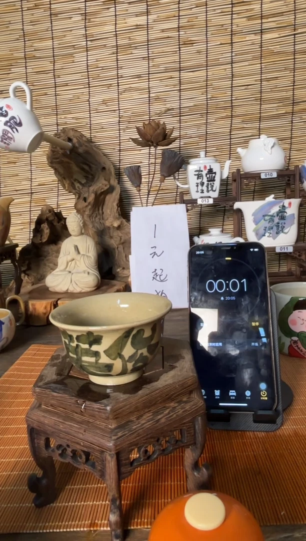 【闪购商品】杯音陶诗墨家原创手绘瓷器