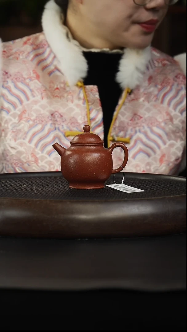 茶壶紫砂17 红降坡 明式宫灯