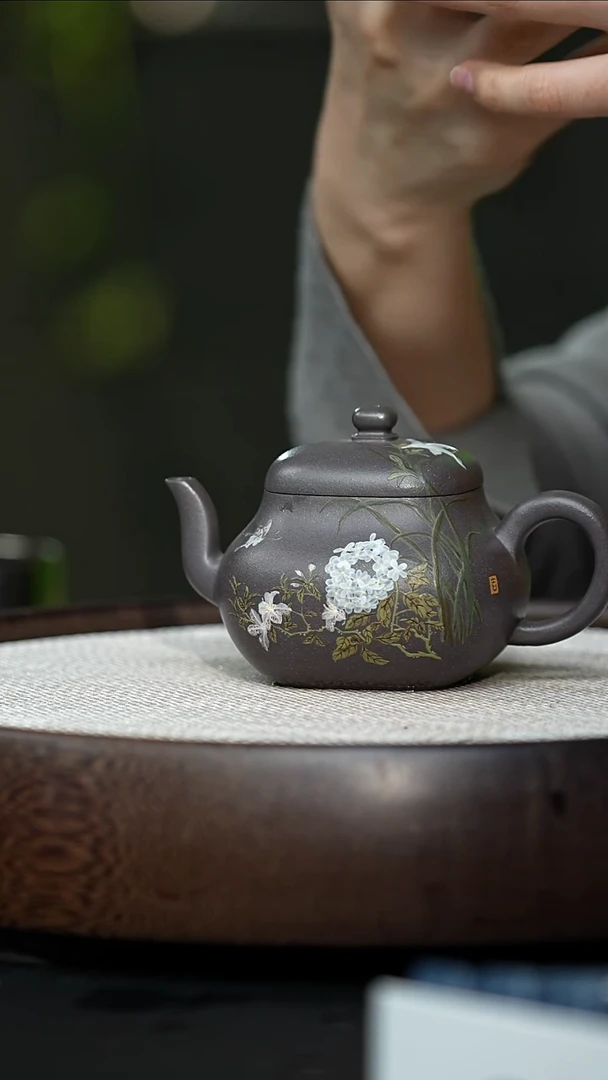 隔**帅GNC-0001四方小雅（幽馥）-天青泥-150cc