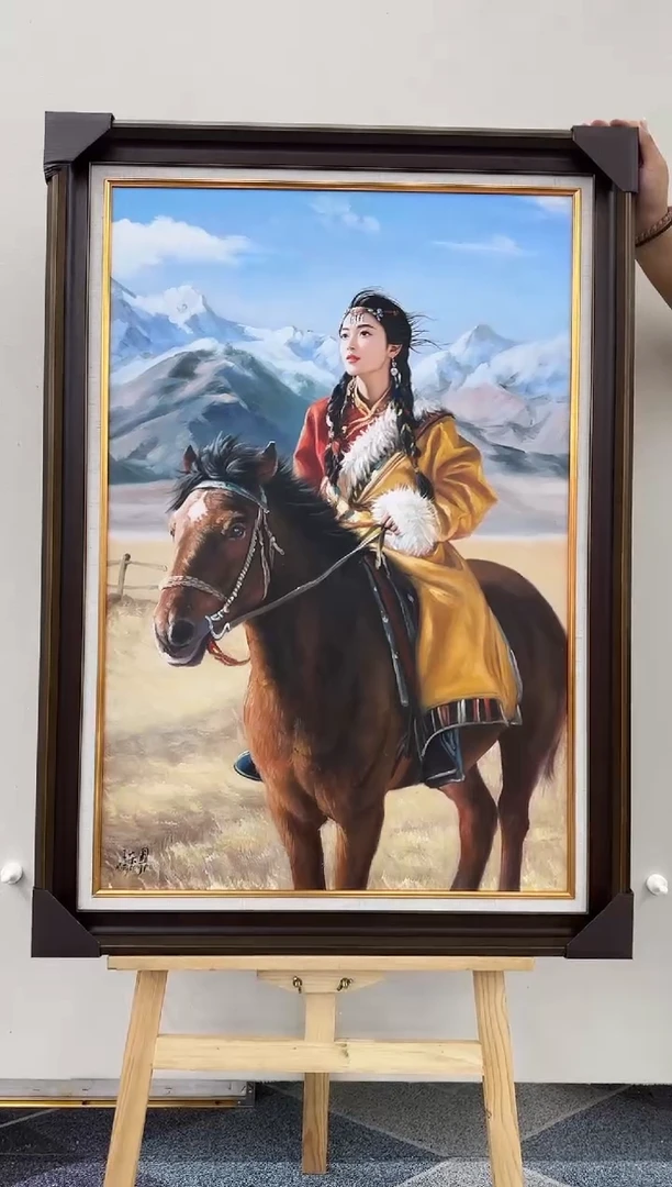 国画王东圃-油画人物作品