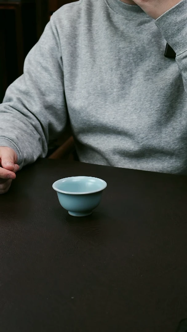 【闪购商品】其他汝官窑小压手杯16