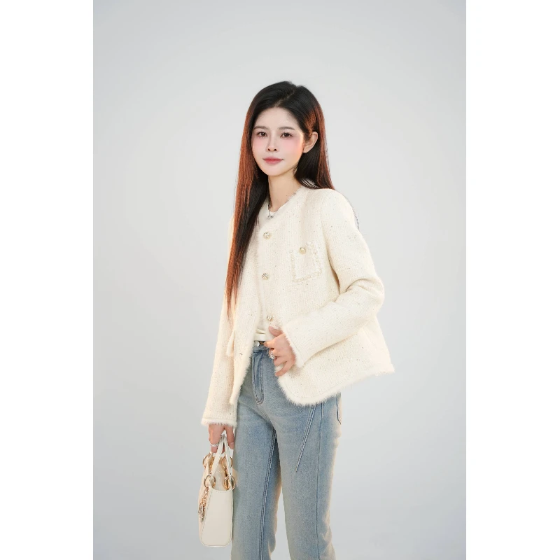 宿慕SUMU 女士小香风羽绒服 11-10冬季新款时尚外套A16041