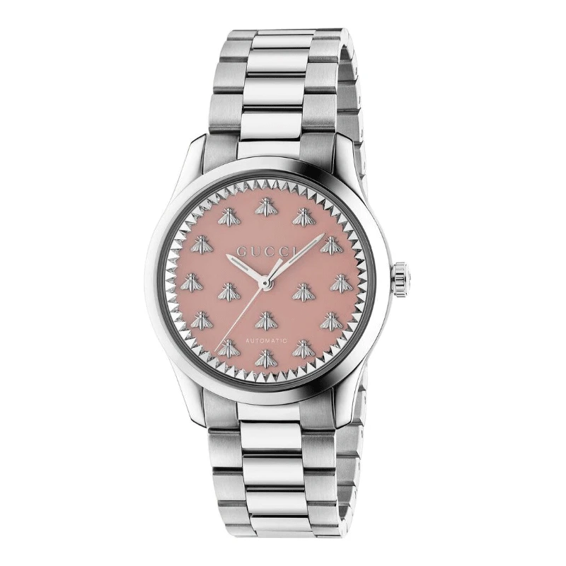 【安靖专属】GUCCI古驰G-timeless系列蜜蜂自动机械38女表
