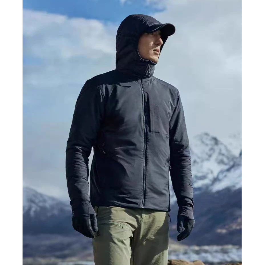 【KLS连帽棉服】-0-1防风保暖户外登山徒步连帽棉衣