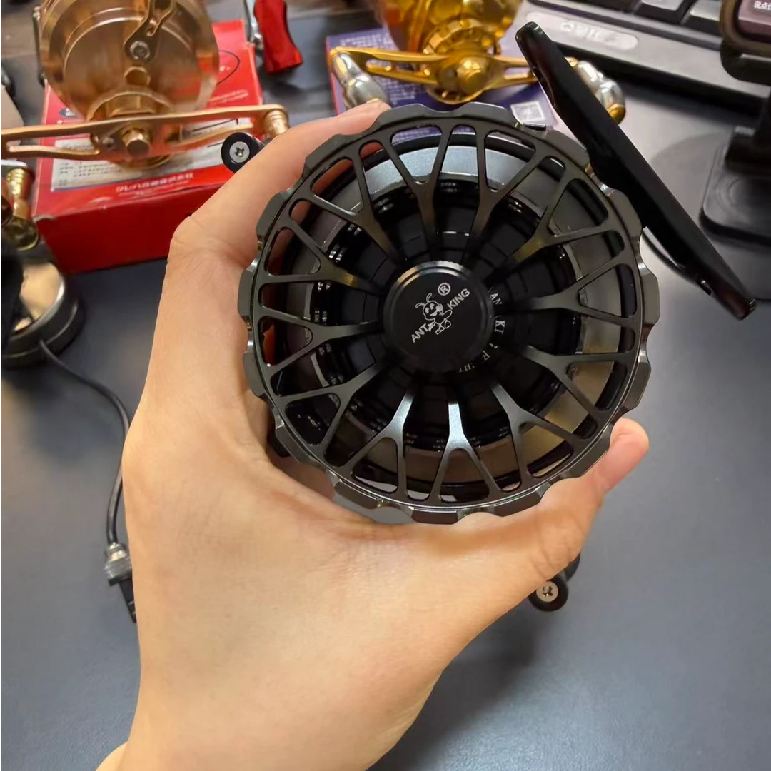 蚁王海筏轮黑鲷大师防海水全金属筏轮冰钓轮桥筏轮筏钓轮