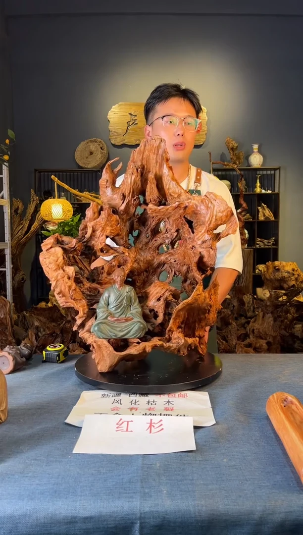 木卢师傅根艺作品（不包含人物摆件）