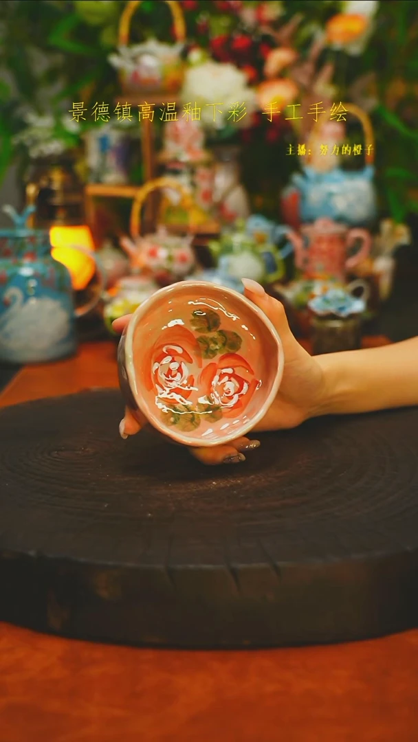 白沙素简陶瓷手作055