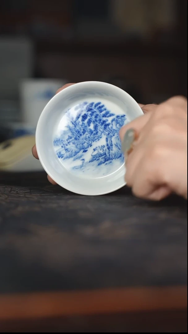 摆件瓷景德镇精品陶瓷茶器