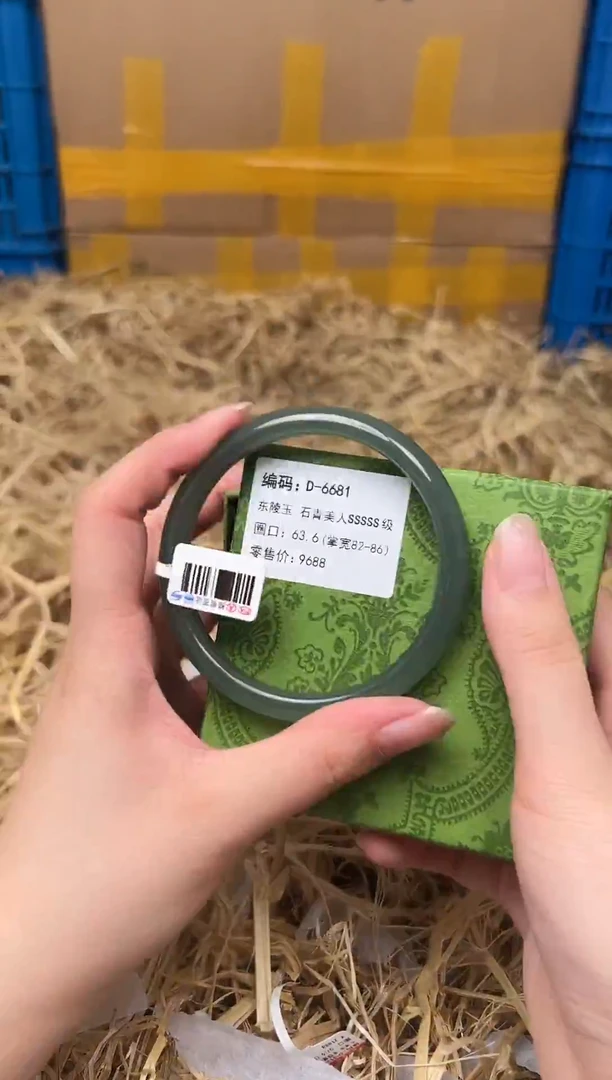 未镶嵌手镯石英质玉D-6681