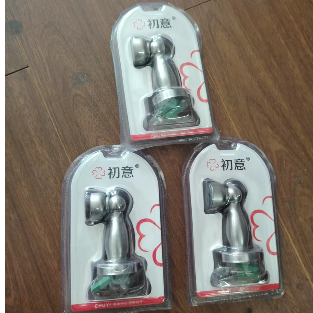 不锈钢强磁门吸固定磁吸吸门家用门吸门磁配件（3件装）开锁专用器