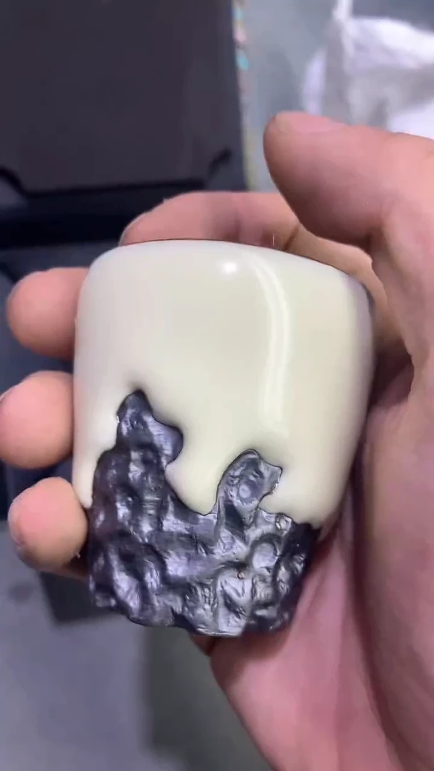 瓷片黄陶瓷茶具茶器