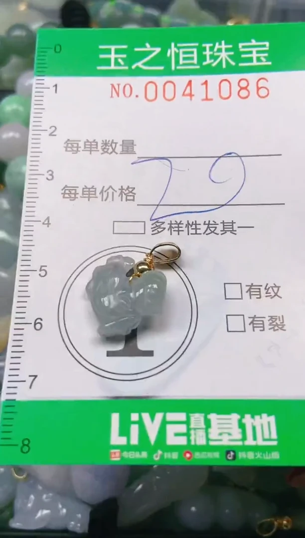 【闪购商品】翡翠颈饰未镶嵌闪购0041086