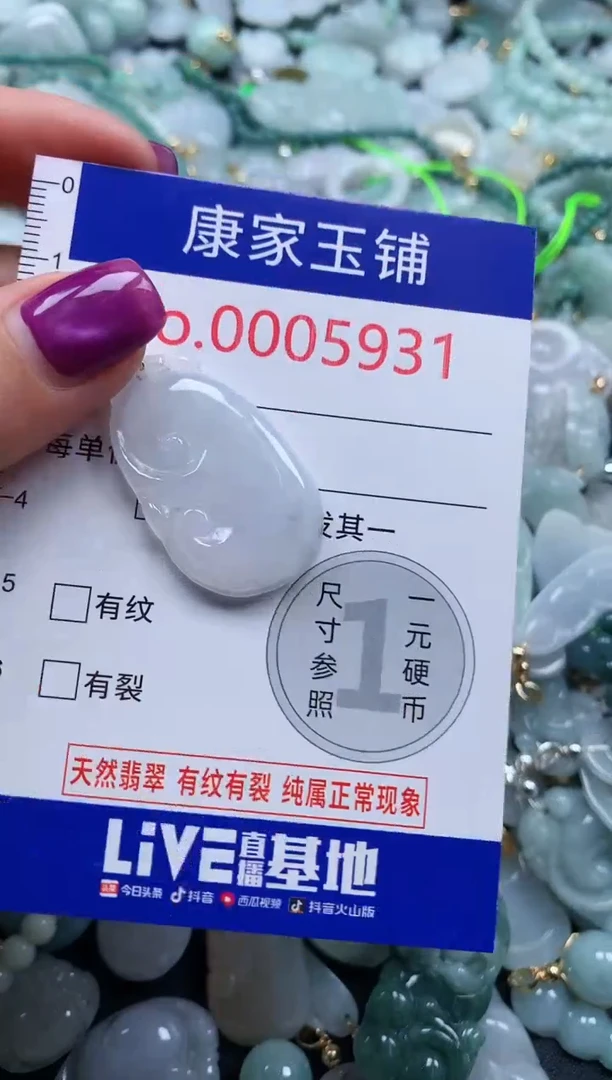 颈饰未镶嵌翡翠5931