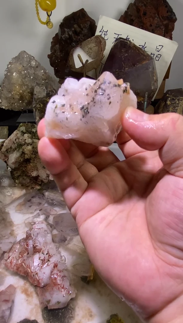 未镶嵌珠宝半成品水晶143号四川超七花园水晶