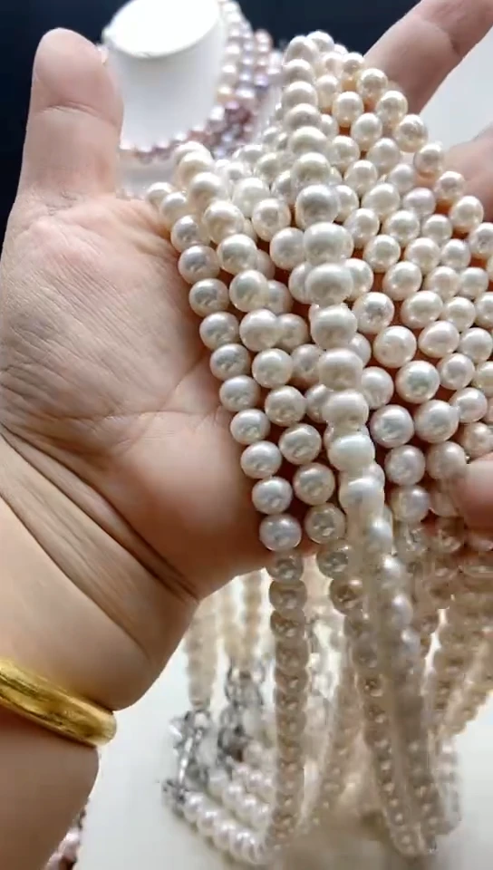 淡水珍珠未镶嵌颈饰1