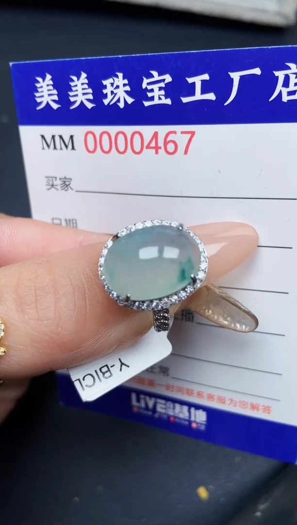 【闪购商品】翡翠颈饰银S925镶嵌0467