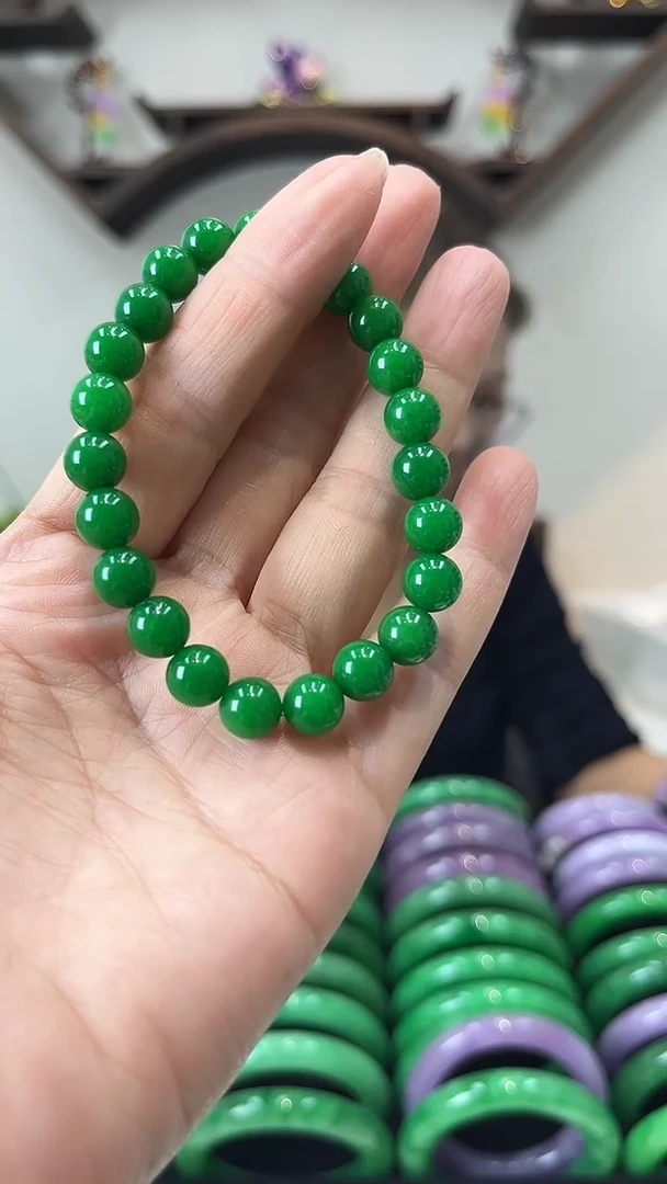 【闪购商品】翡翠手链未镶嵌闪1 手串