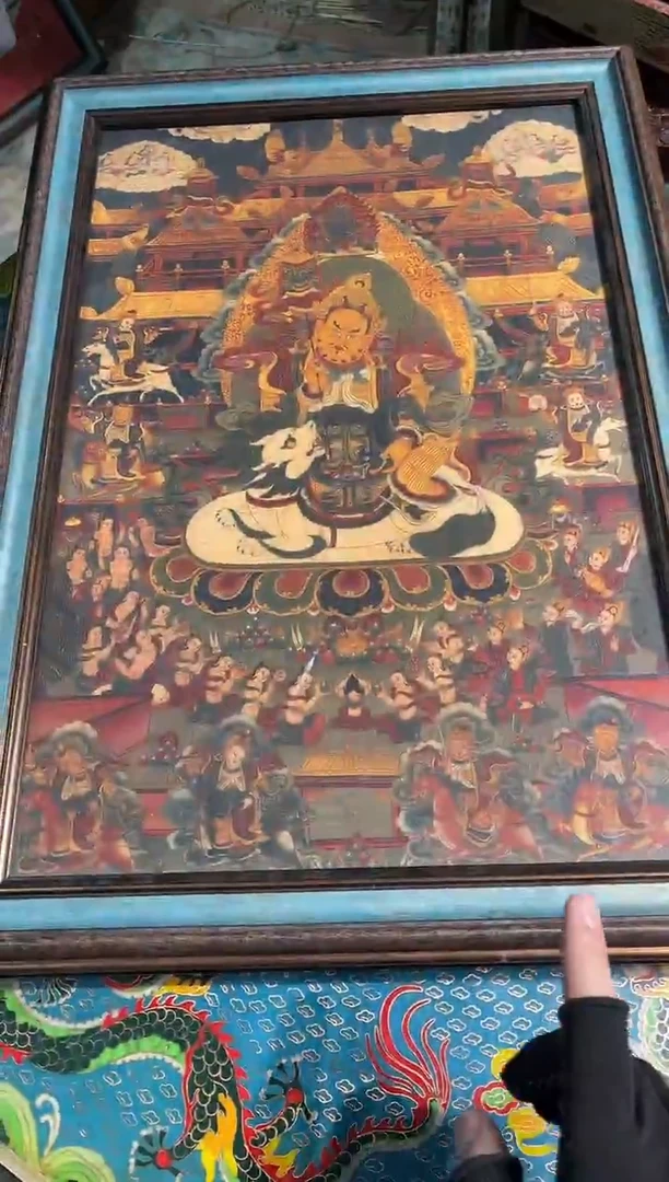 卷轴画天天的唐卡tk160