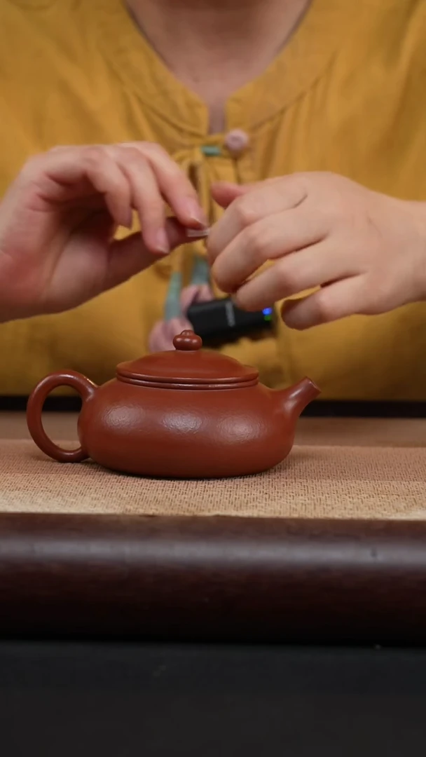 紫砂其他朱泥-大品寒江MH-1979