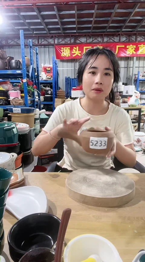 5233瑕疵紫砂手把壶不圆孤品