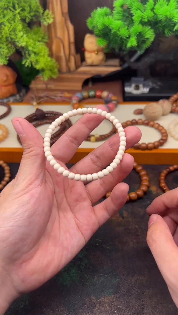 手串/手链/手镯猛犸象牙猛犸牙精工4*8桶珠