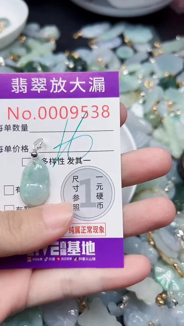 颈饰未镶嵌翡翠9538