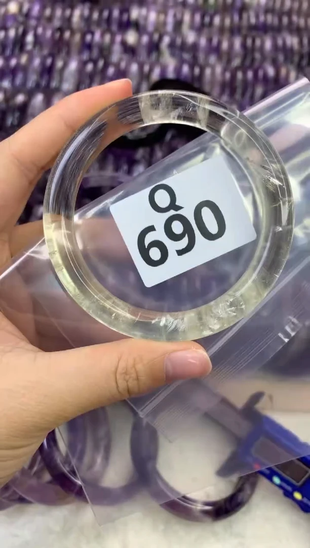 【闪购商品】水晶水晶手镯Q未镶嵌690-59