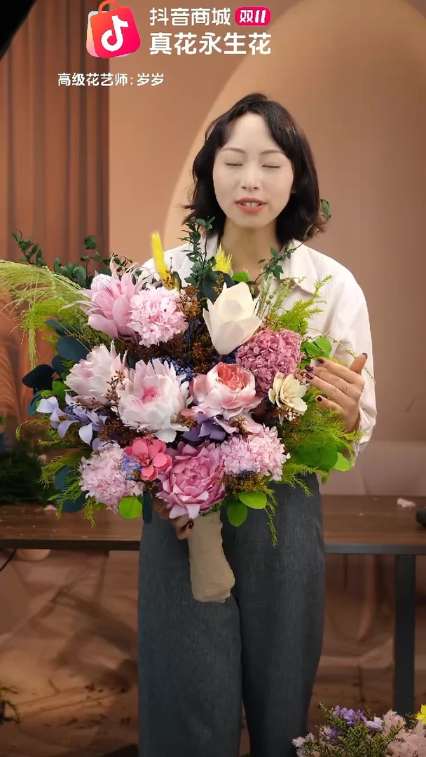 有机玻璃图片款式：   单花束