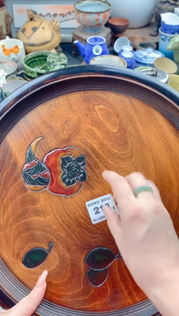 【闪购商品】瓷片212号九姑娘工艺品瓷器