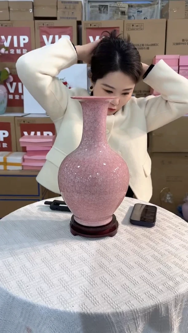 【闪购商品】琉璃泰新花器E-72晚