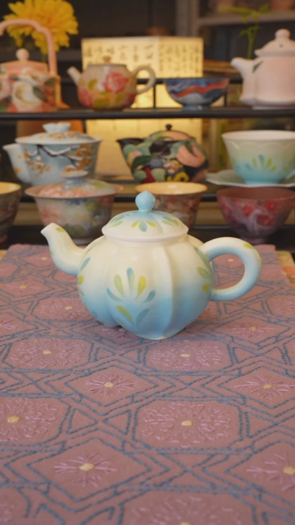 【闪购商品】春系列 雏菊南瓜壶