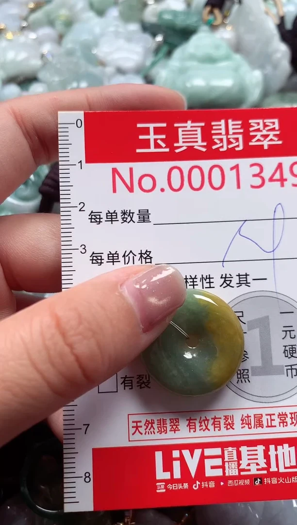 吊坠(不含链)未镶嵌翡翠1349