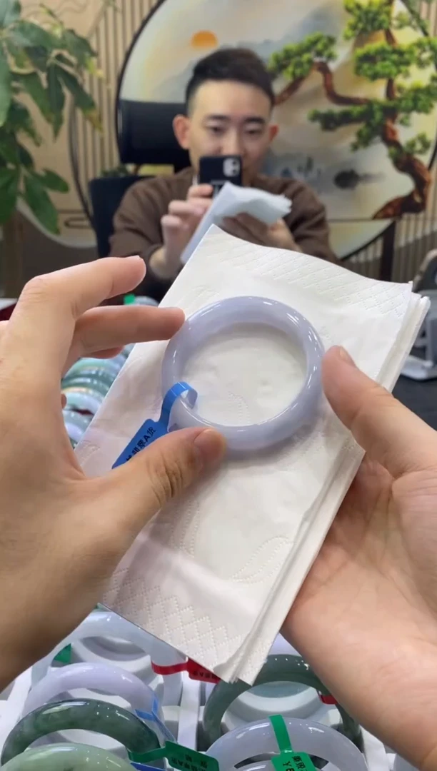 未镶嵌手镯翡翠4580