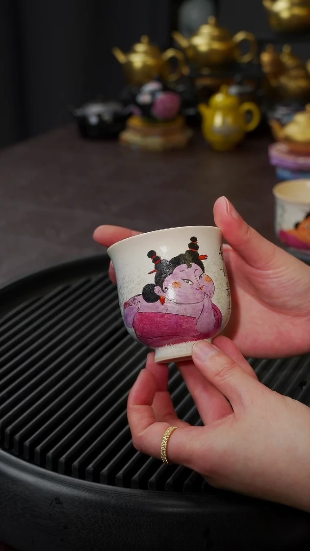 【闪购商品】杯【宜景窑手绘系列】哪吒 9