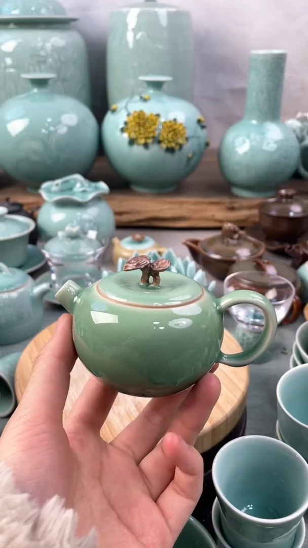 【闪购商品】特价 微瑕 慧仙青瓷